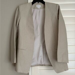Club Monaco Cream Blazer